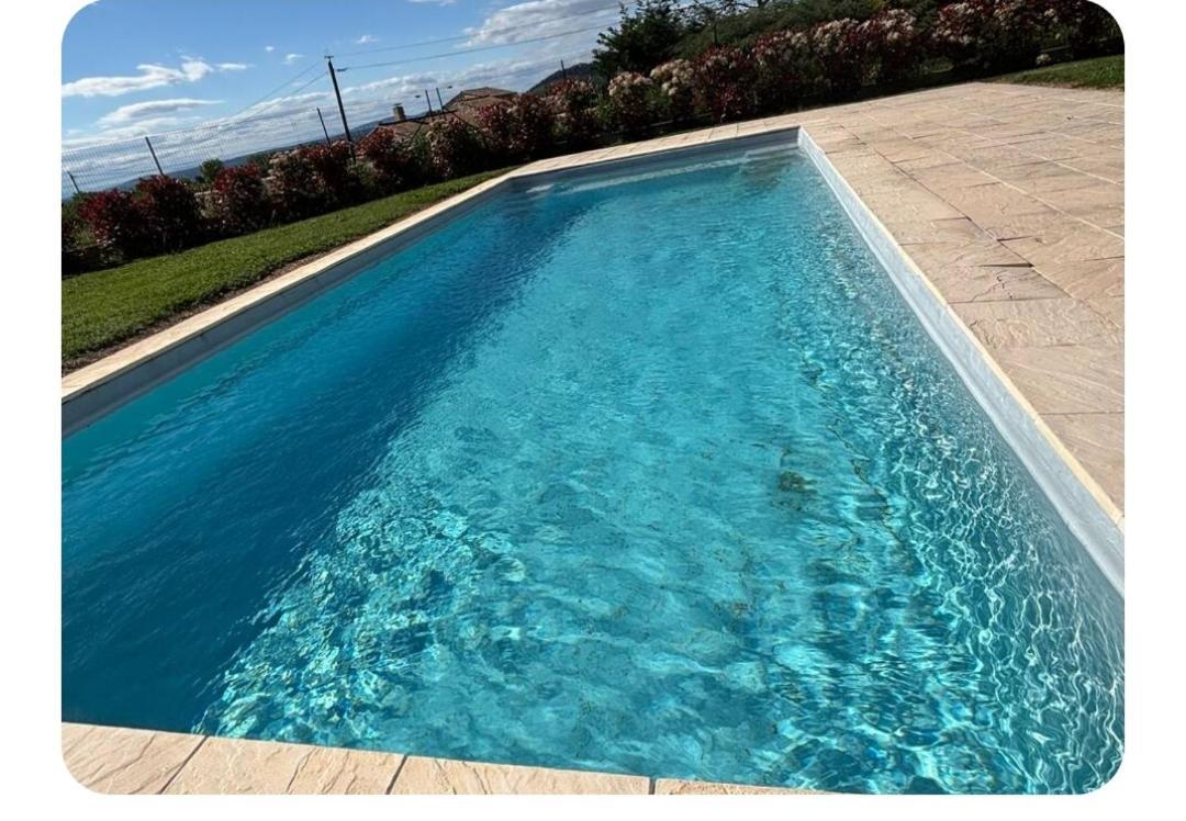 Villa Familiale Avec Piscine, Jardin A 10 Mn D'Uzes Flaux Екстер'єр фото